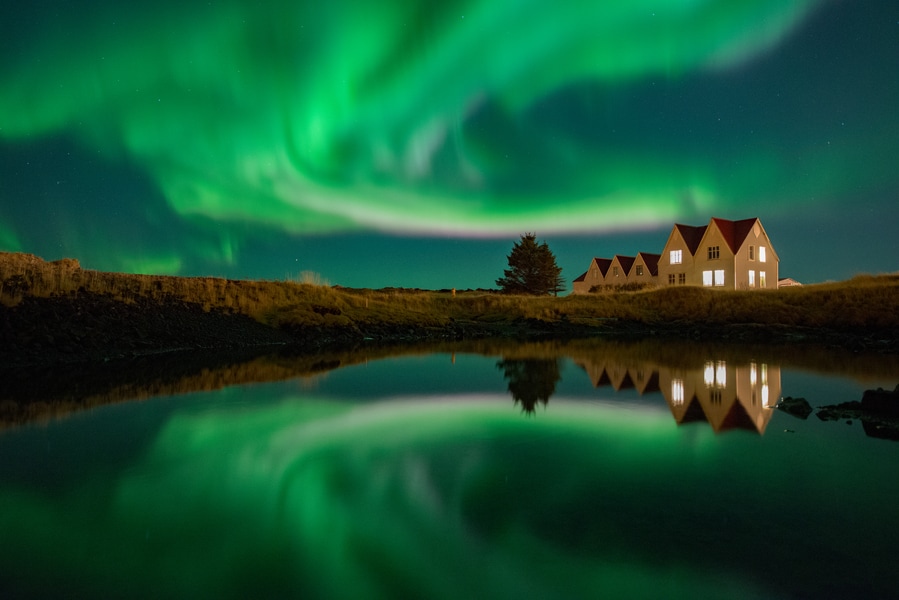 Mejor excursión aurora boreal Reikiavik