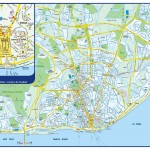 lisbon tourist map printable