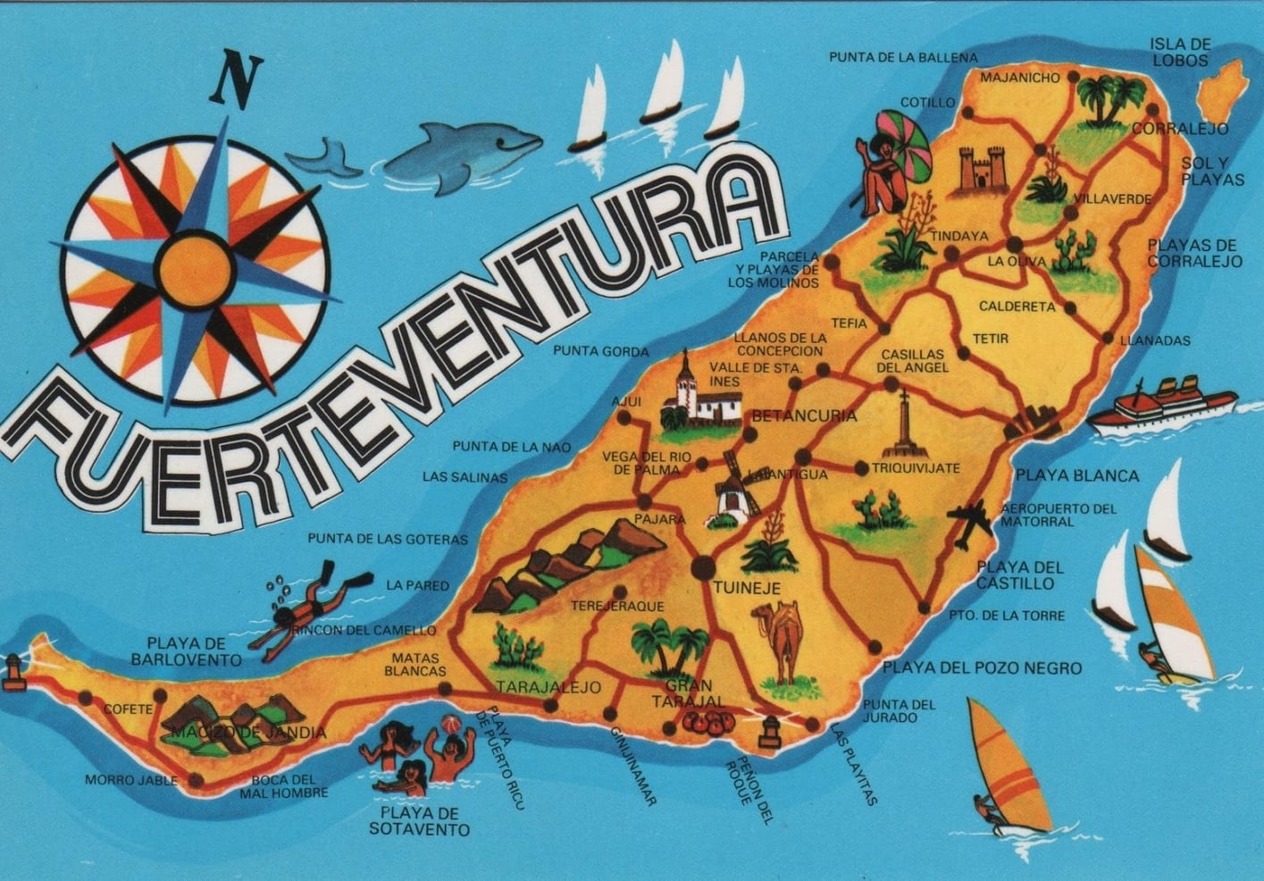 Fuerteventura Maps The Tourist Maps You Need To Plan Your Trip Fuerteventura Maps The Tourist Maps You Need To Plan Your Trip