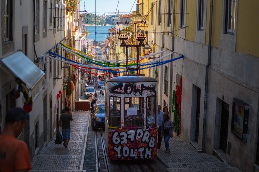 Barrio Alto, a place to visit in Lisbon at night