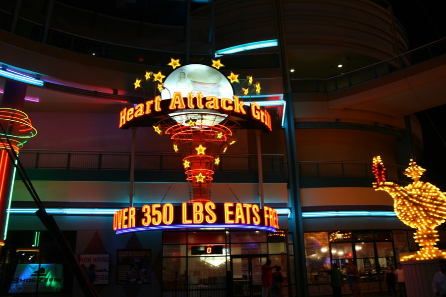 Heart Attack Grill, what is there to do in downtown Las Vegas