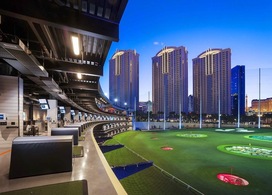 Topgolf, things to do in Las Vegas at night