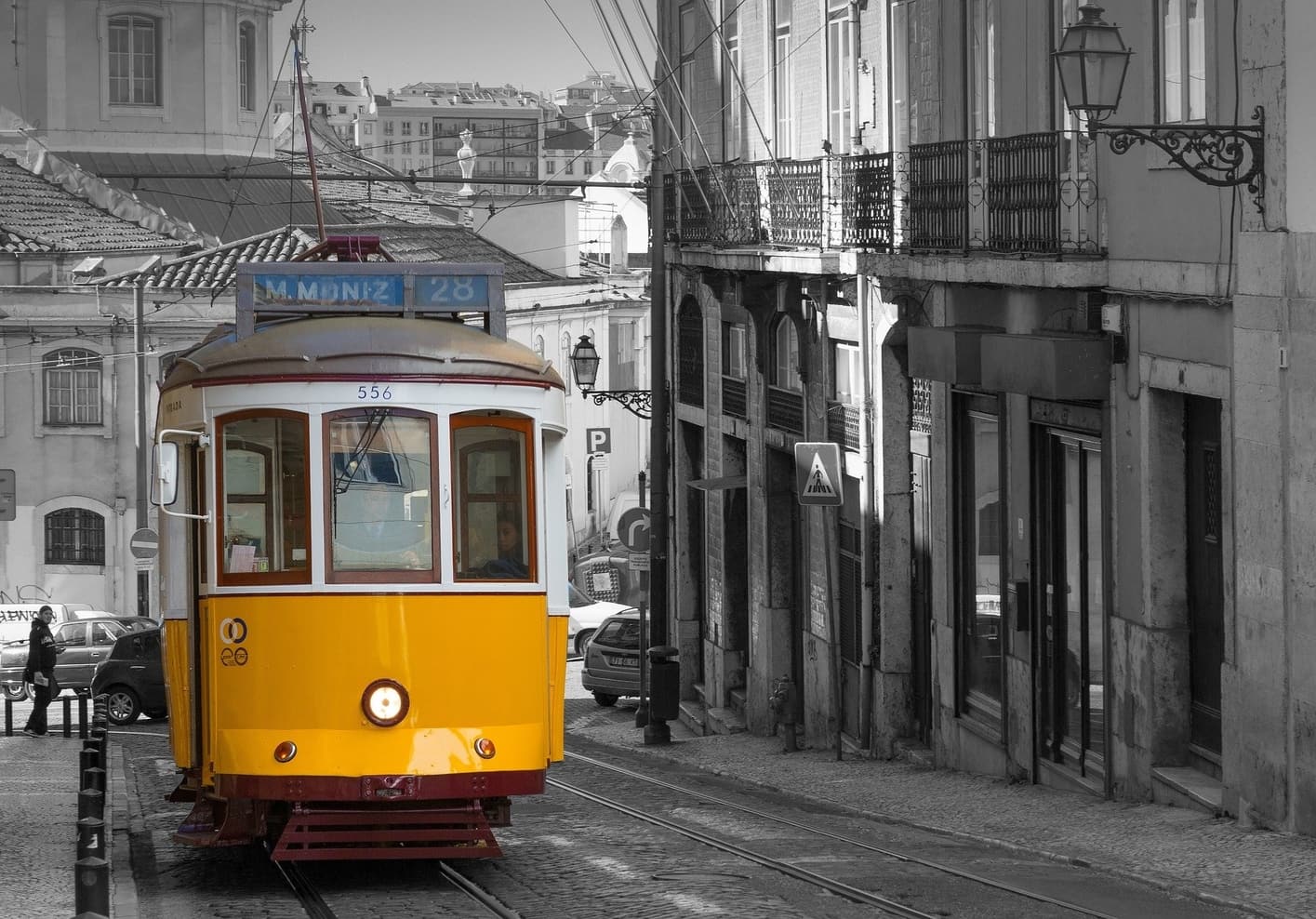 Take the Tram 28, a great activity to do in Lisbon