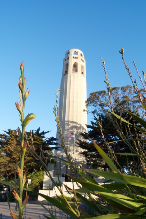 Coit Tower, something to visit in SF