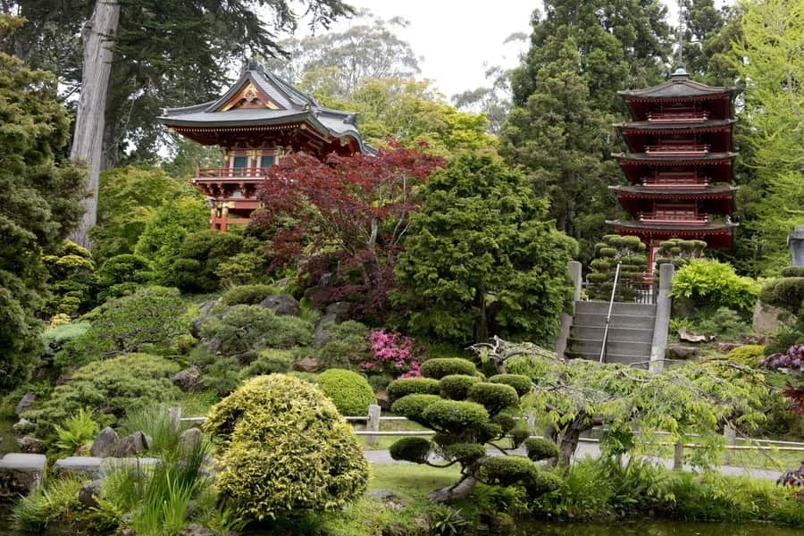 Hagiwara Tea Garden, one of the best gardens to visit in San Francisco
