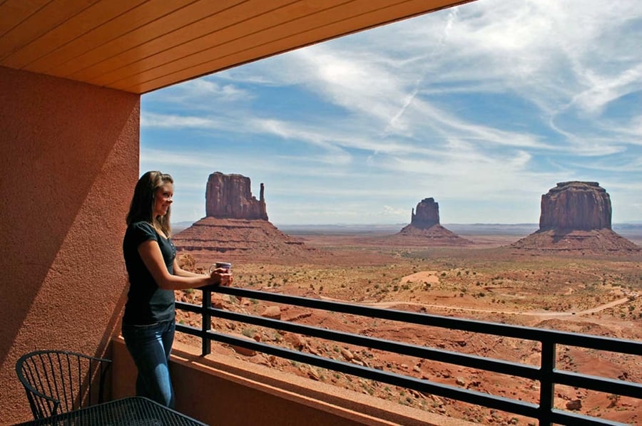 The View, the best place to sleep in Monument Valley