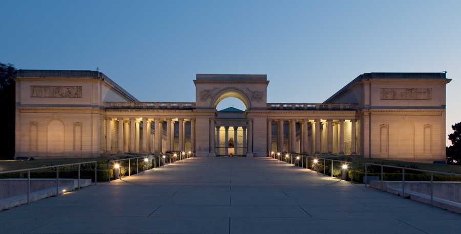 Legion of Honor, a museum of decorative arts in SF