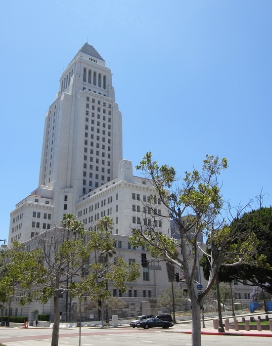 Los Angeles City Hall, the most important building in Los Angeles