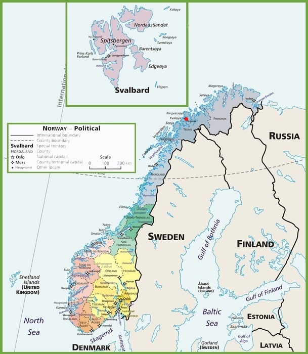 Dónde está Tromso