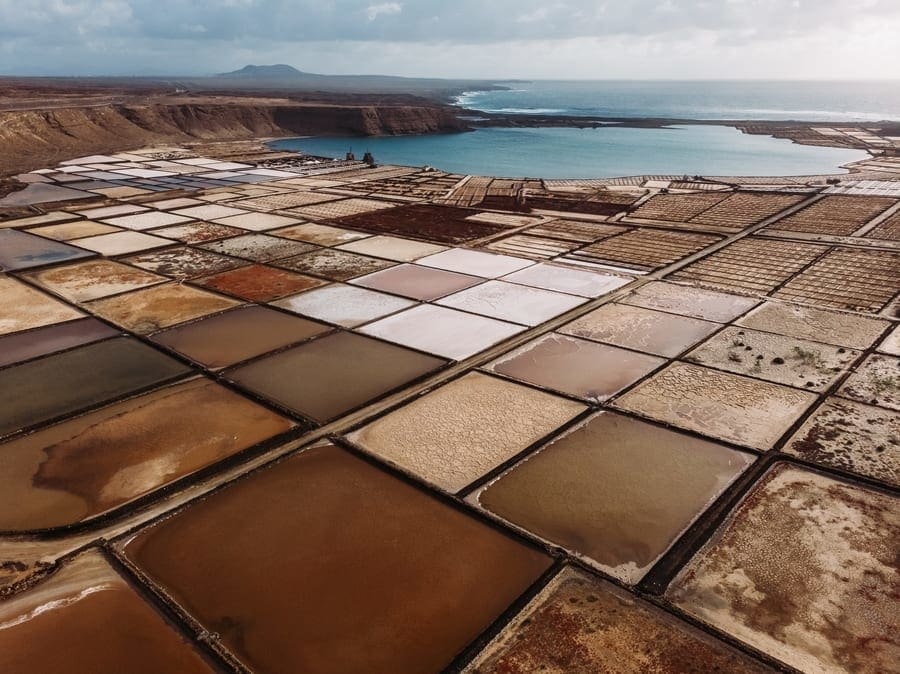 Janubio Salt Flats, a place to go in Lanzarote