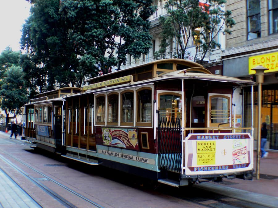 Take the Cable Car, the best thing to do in San Francisco California