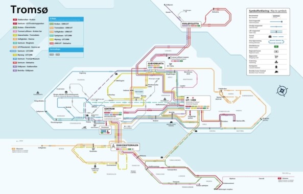 Tromso Maps - Tourist Map of Tromso, Norway, and Other Maps