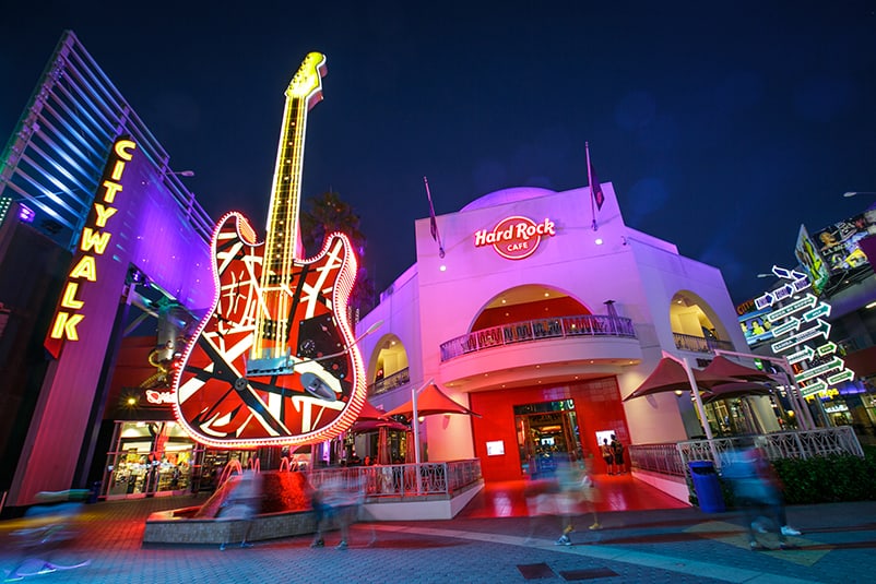 Universal CityWalk, a shopping center to visit in Los Angeles
