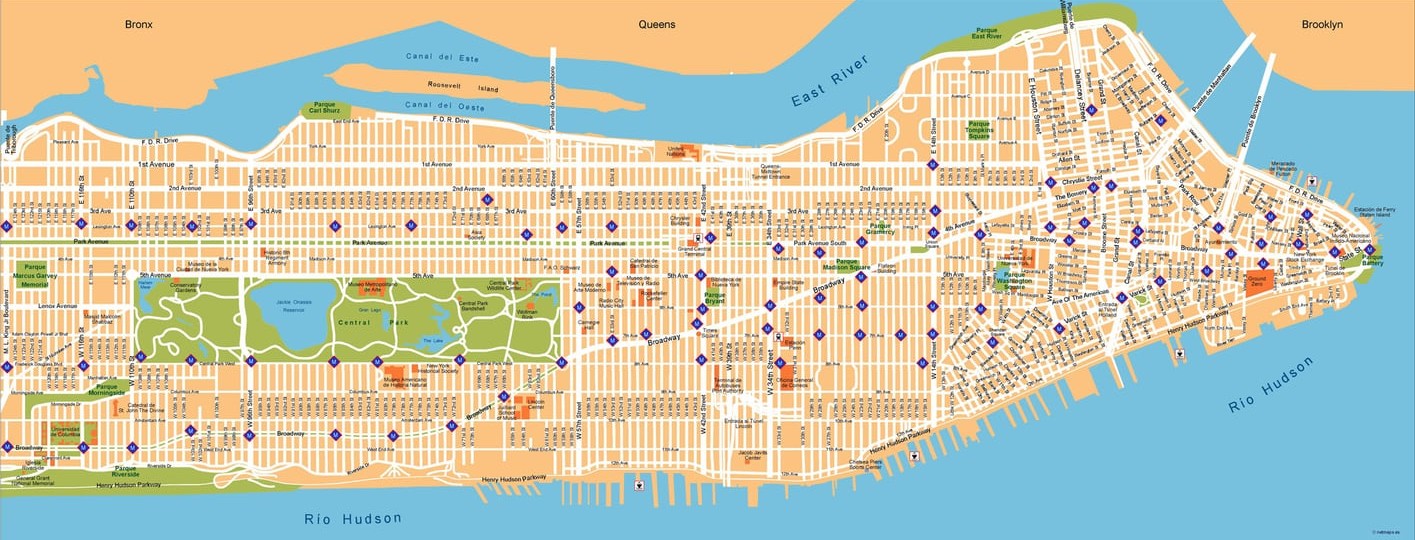 Map of Union Square to View or Print