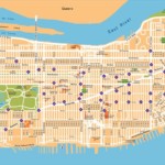 nyc map with tourist attractions