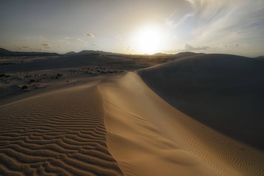 recorrer las dunas de corralejo algo que hacer en Fuerteventura