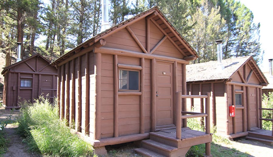 Roosevelt Lodge Cabins, one of the best areas to stay in Yellowstone