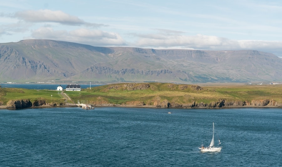 Viðey Island, one of the excursions to do in Reykjavík