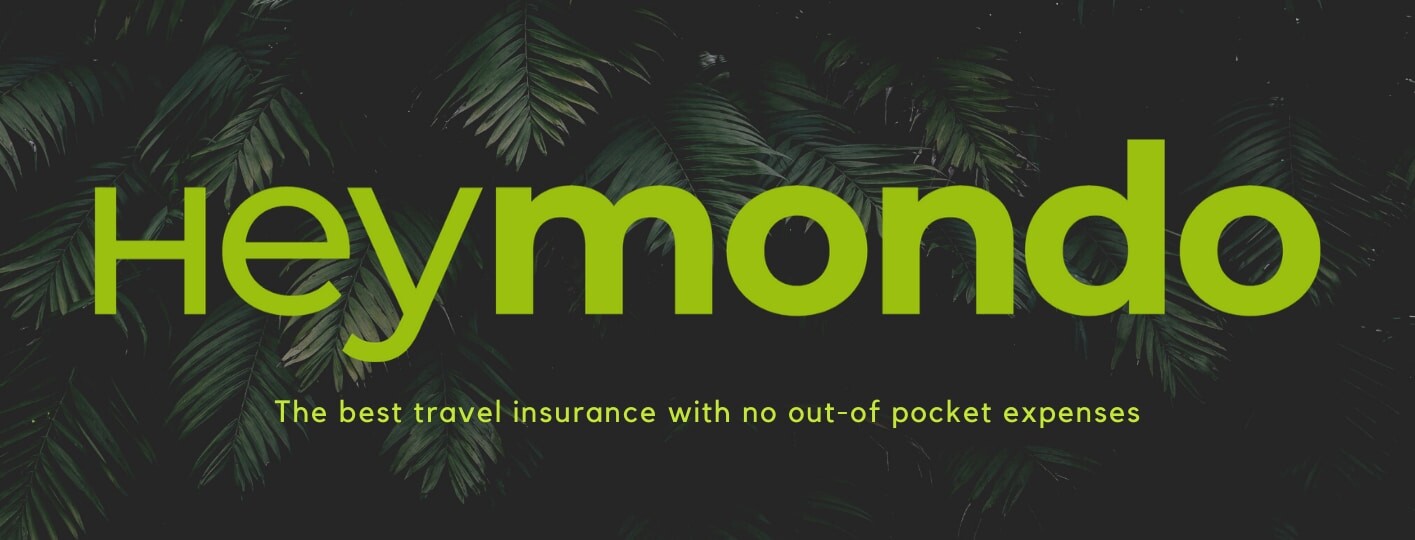 Heymondo travel insurance, discount on Heymondo