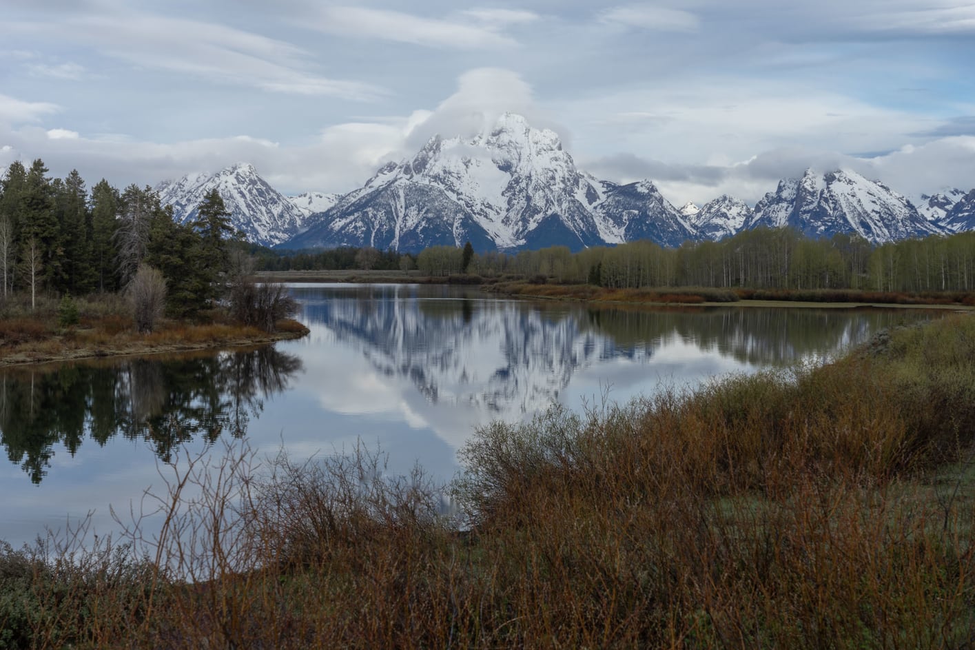 Oxbow Bend, una cosa que no te puedes perder en Grand Teton