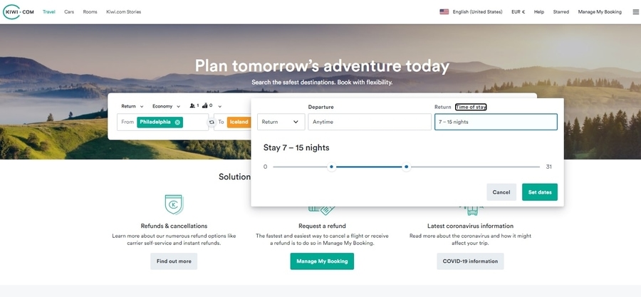 Kiwi.com, cheap flights to fuerteventura from london