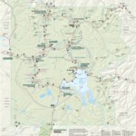 map of tourist attractions in yellowstone national park