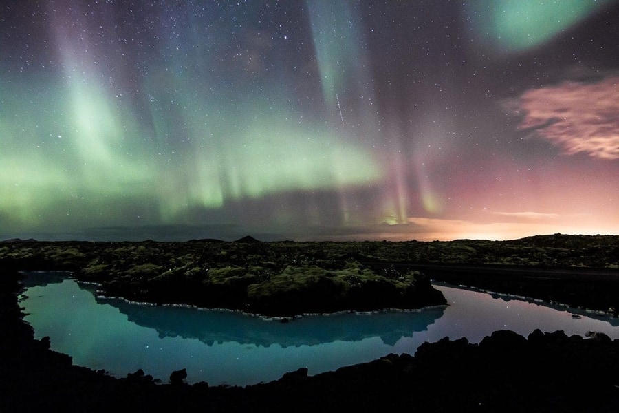 Blue Lagoon and Northern Lights Iceland