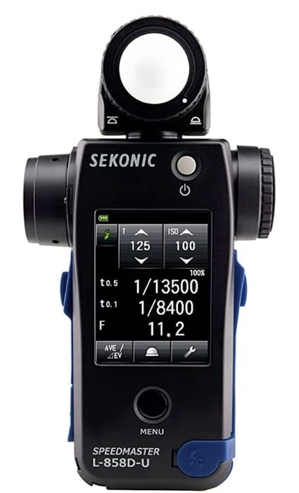 how to use a handheld light meter