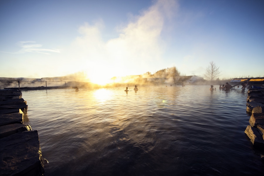 The Secret Lagoon, the oldest natural hot springs Iceland