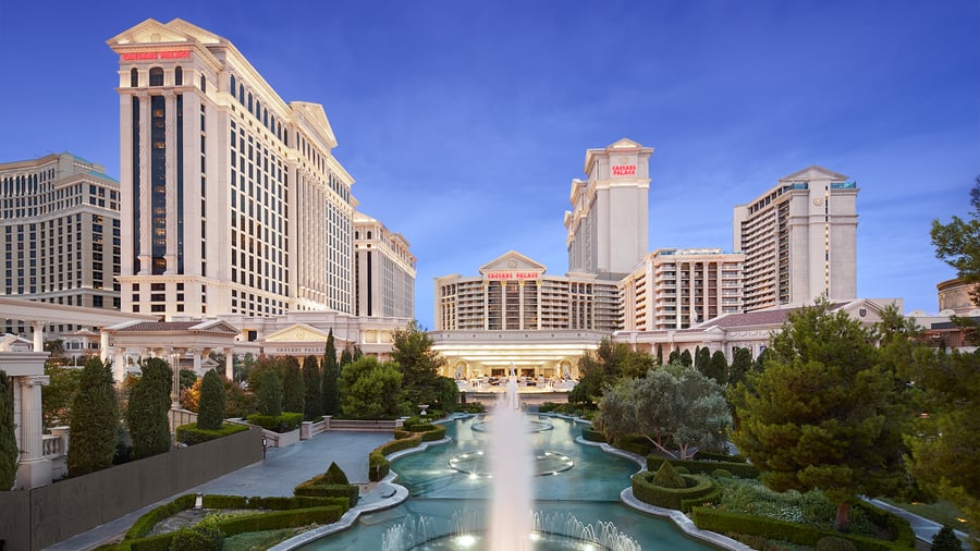 Caesars Palace, el mejor resort en Las Vegas para parejas