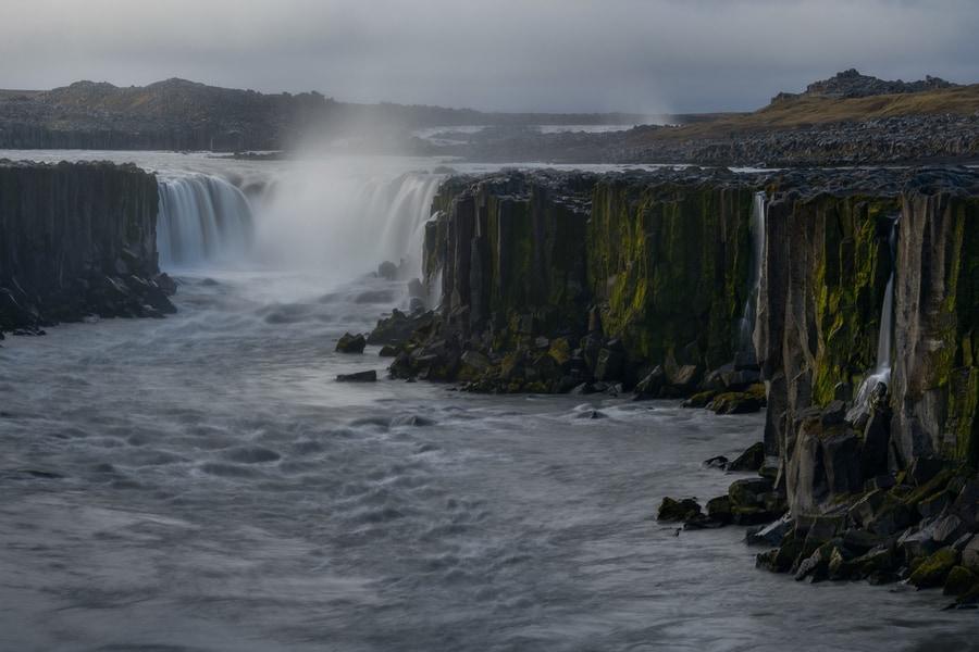 Selfoss, a popular waterfall in Iceland