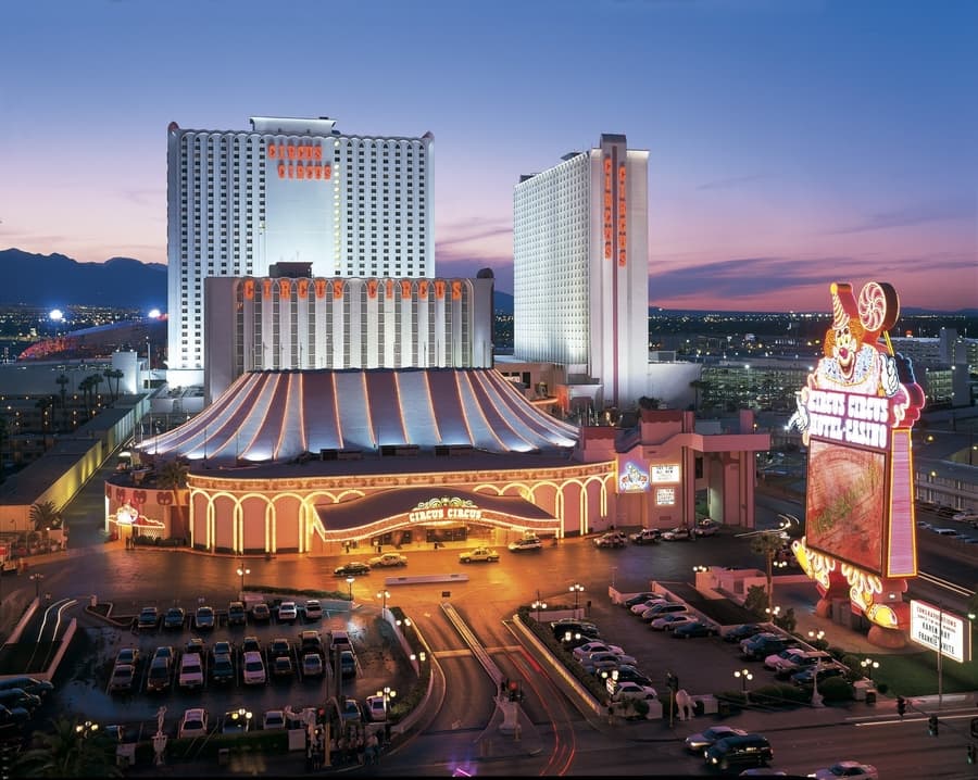 Circus Circus, qué hoteles de Las Vegas tienen aparcamiento gratuito