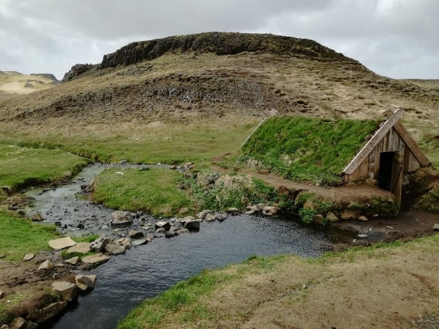 Hrunalaug, baño termal de Islandia