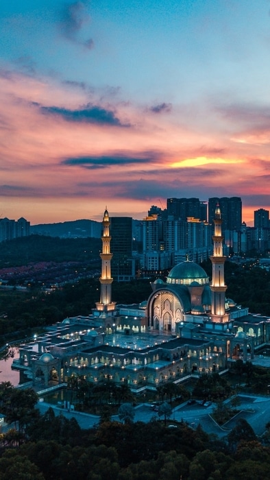 Wilayah Mosque, mejores templos en Kuala Lumpur, Malasia
