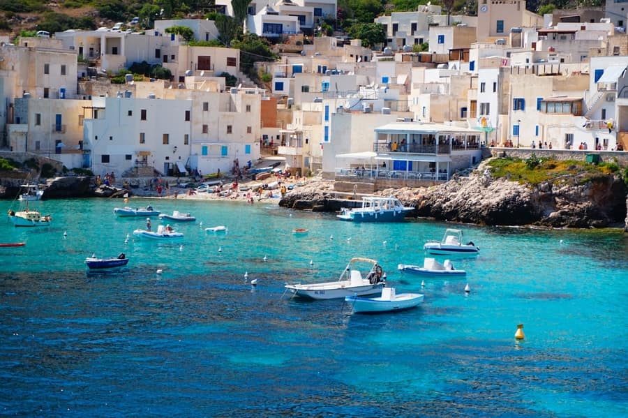 Levanzo y las Islas Egadas, Sicilia sitios para visitar