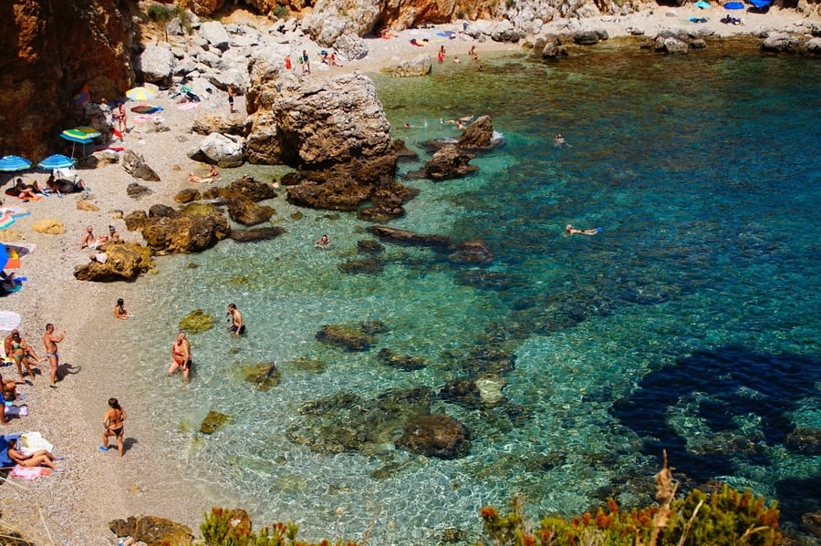 Reserva natural del Zíngaro, mejores playas de Sicilia