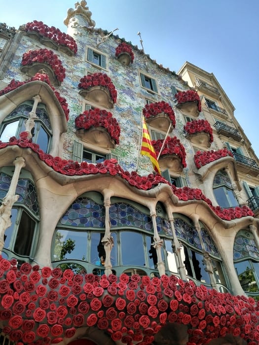 Casa Batlló, sightseeing in Barcelona spain