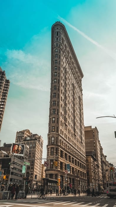 Flatiron Building, uno de los nombres de edificios de Nueva York