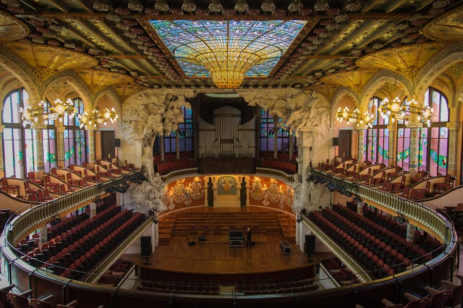 Palace of Catalan Music, where to go in Barcelona