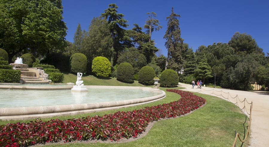 Pedralbes Royal Palace gardens, places you must visit in Barcelona