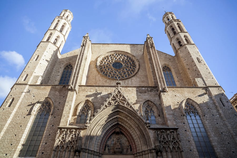 Catedral Santa María del Mar, lugares que ver en Barcelona