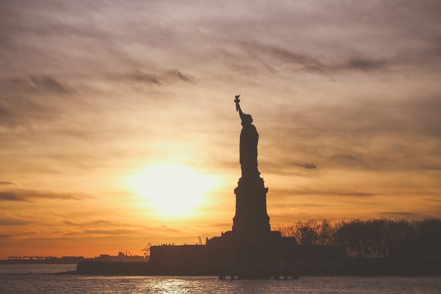 Statue of Liberty, free Manhattan walking tour