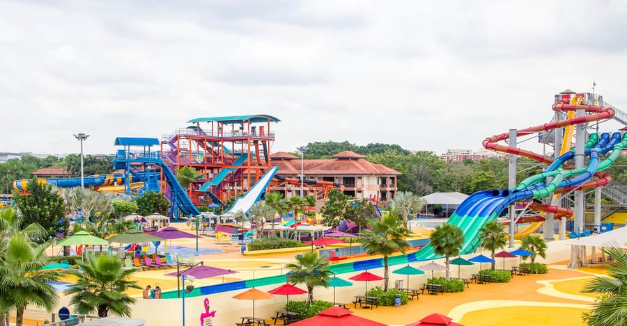 Wild Wild Wet Waterpark, que ver en Singapur con niños