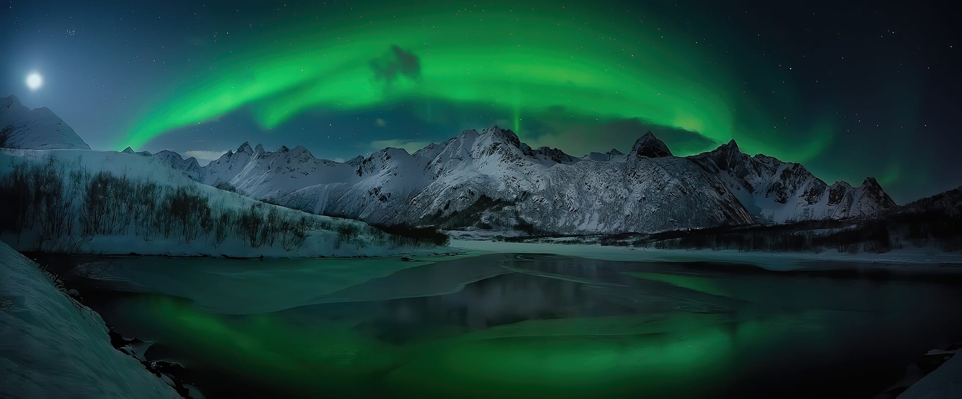 Best Northern Lights panorama images