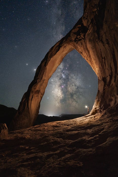Mejor época para fotografiar la Vía Láctea en Utah