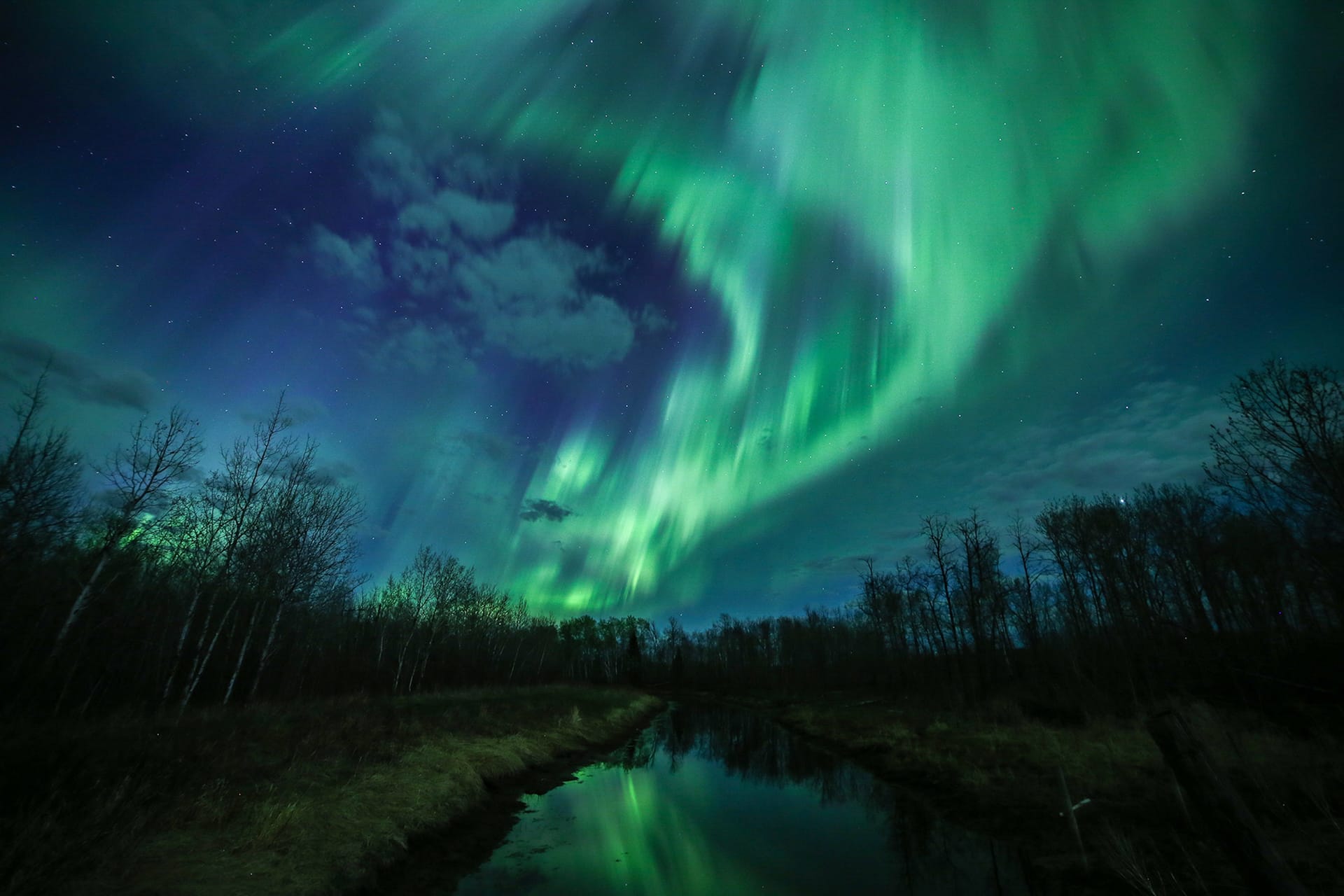 Best Northern Lights images Saskatchewan