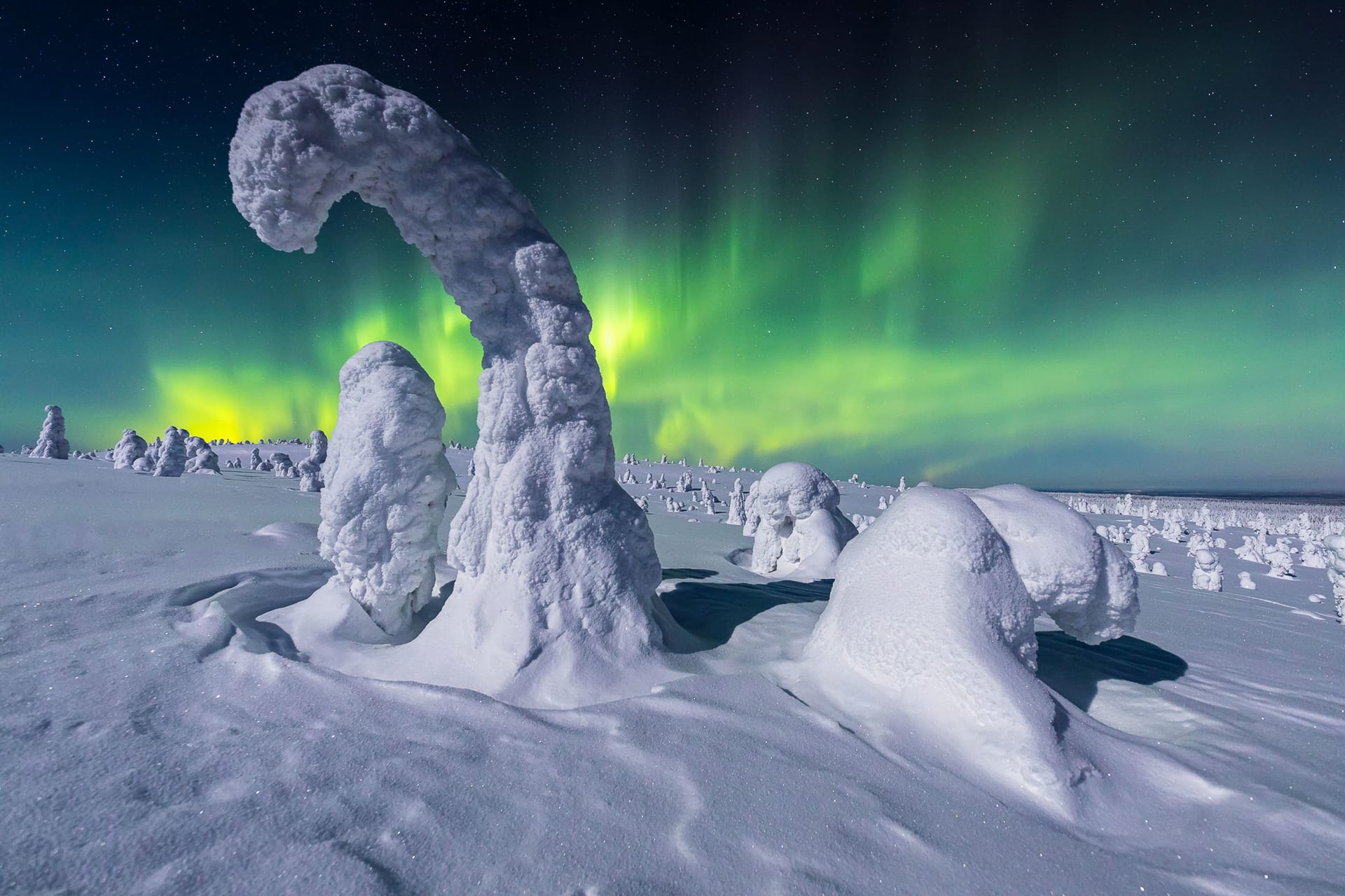 Best Northern Lights images Finland 