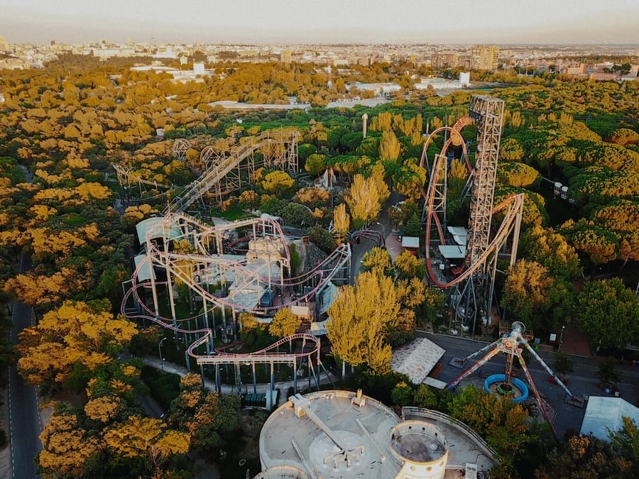 Madrid Amusement Park, a place to go in Madrid with kids