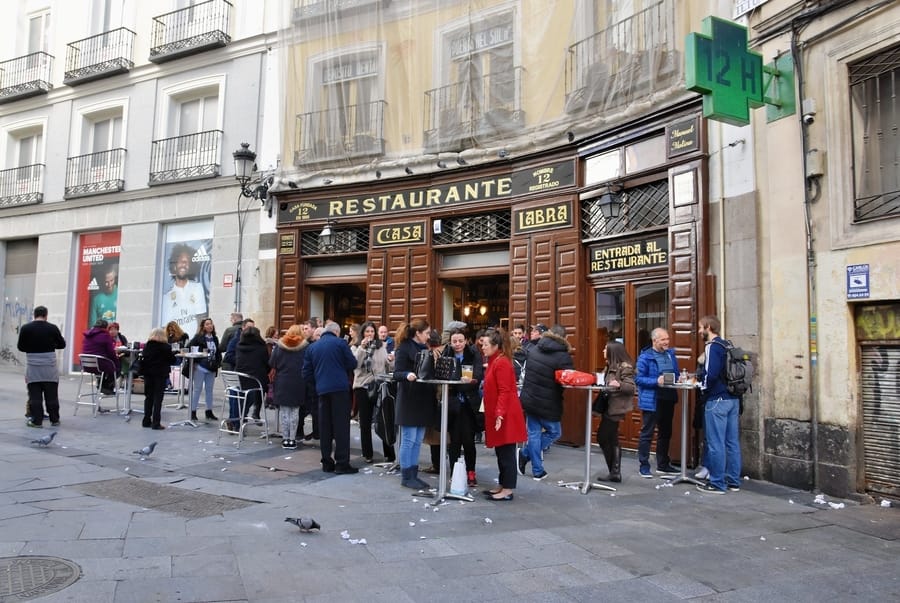 Go out for tapas, the best activity to do in Madrid, Spain