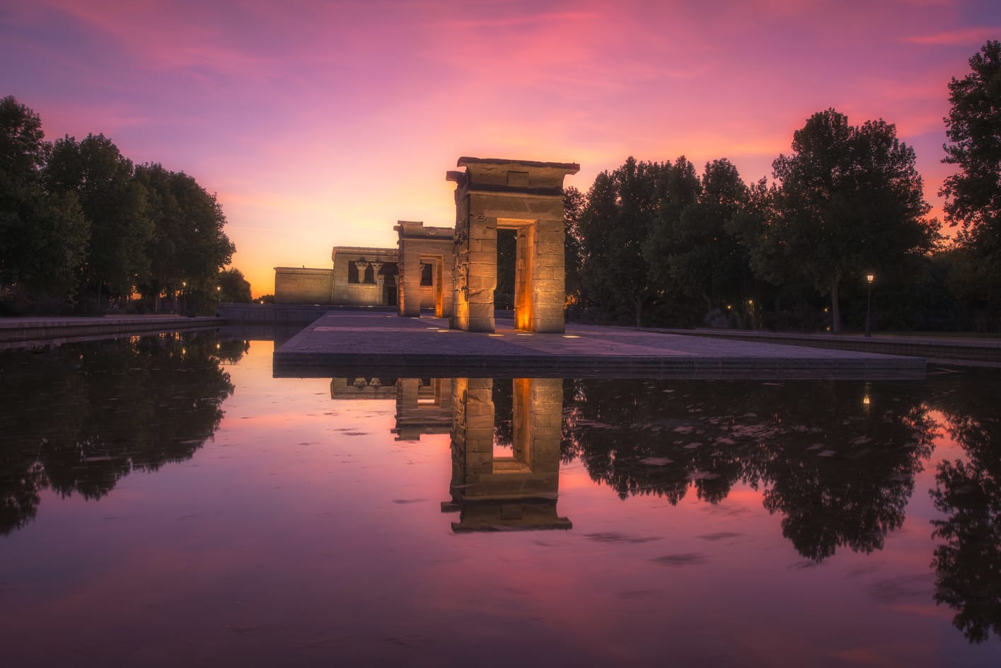 Temple of Debod, another must-visit in Madrid